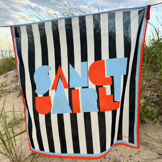 SANCTUAIRE STRIPED BEACH BANDANA