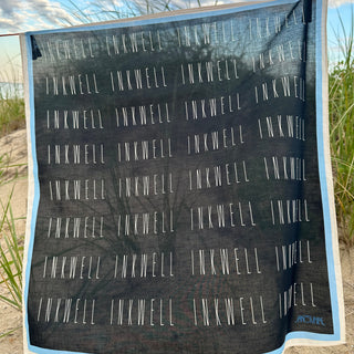 INKWELL STRIPED BEACH BANDANA
