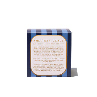 AMERICAN BEACH SCENTED BEESWAX CANDLE