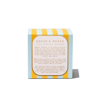 BRUCE'S BEACH SCENTED BEESWAX CANDLE