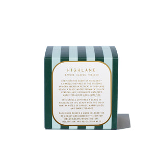 DOUBLE GLOW - HIGHLAND AND BLACK EDEN CANDLE SET