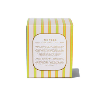 INKWELL DOUBLE-WICK SCENTED BEESWAX CANDLE
