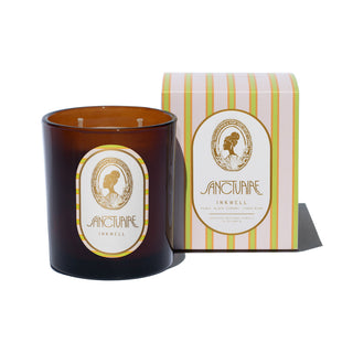 INKWELL DOUBLE-WICK SCENTED BEESWAX CANDLE