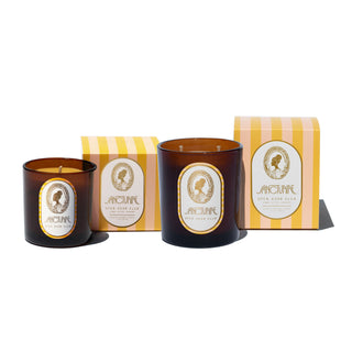 OPEN DOOR CLUB DOUBLE-WICK SCENTED BEESWAX CANDLE